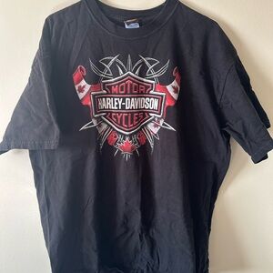 Harley-Davidson Black Tee - Calgary